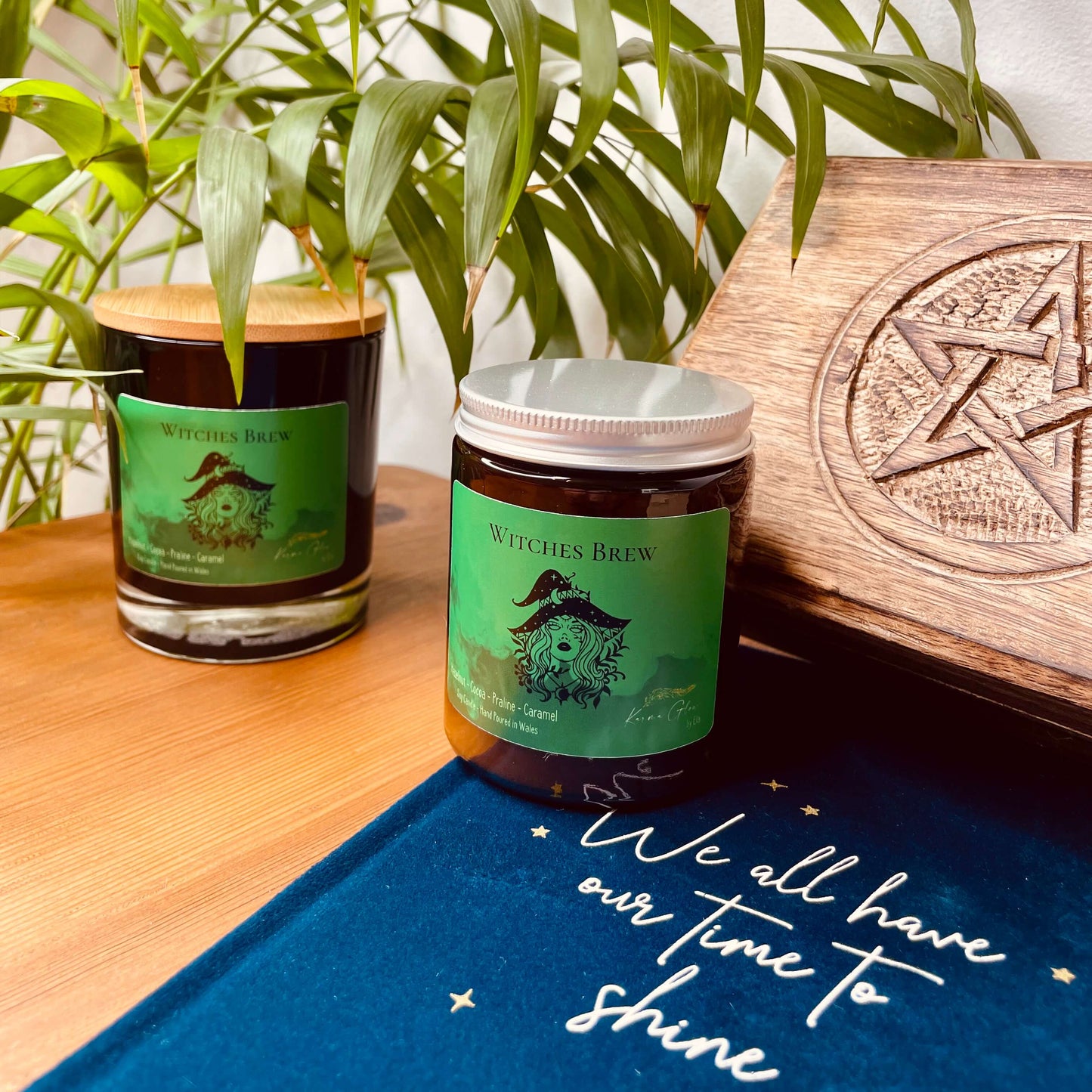 Witches Brew Halloween Candle