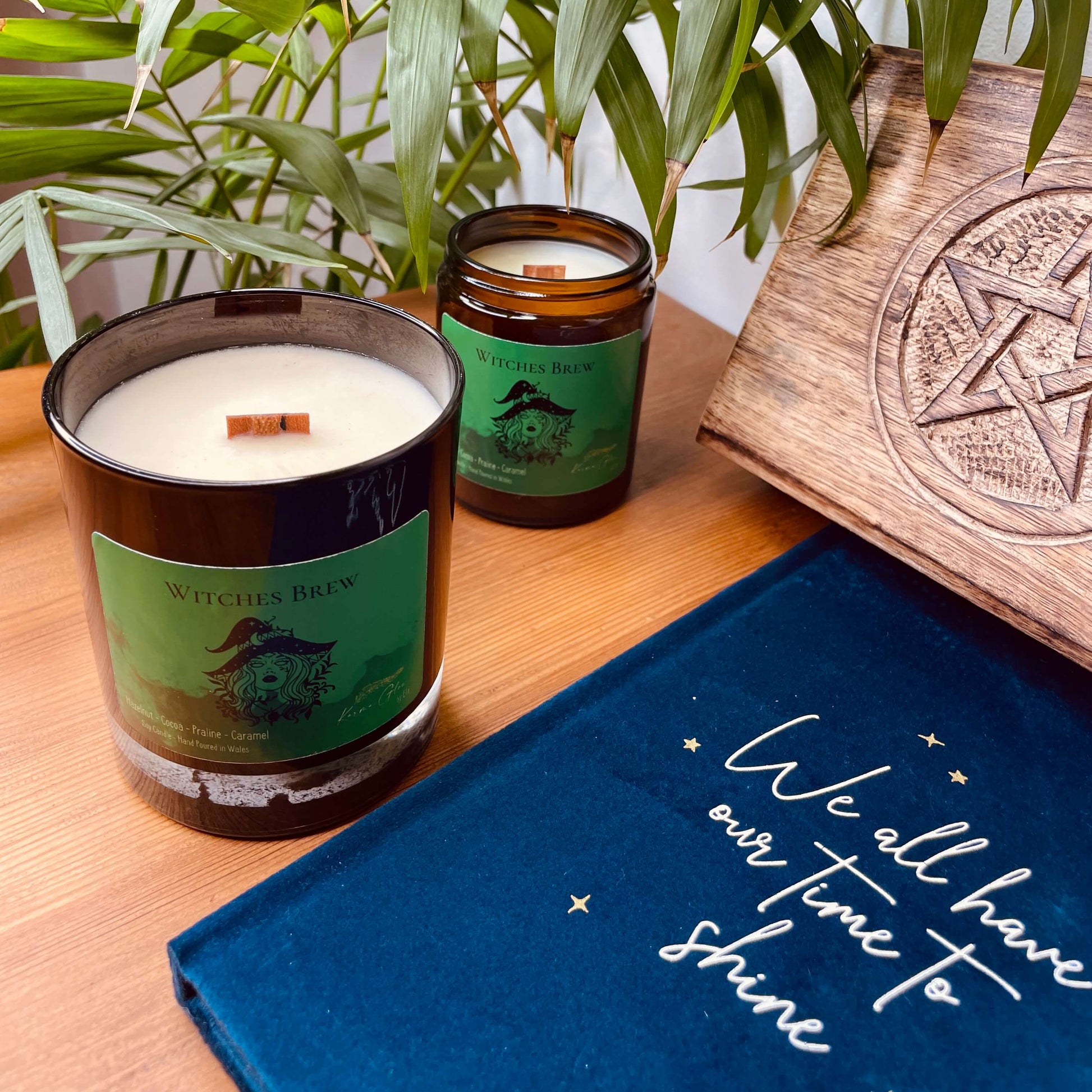 Witches Brew Halloween Candle